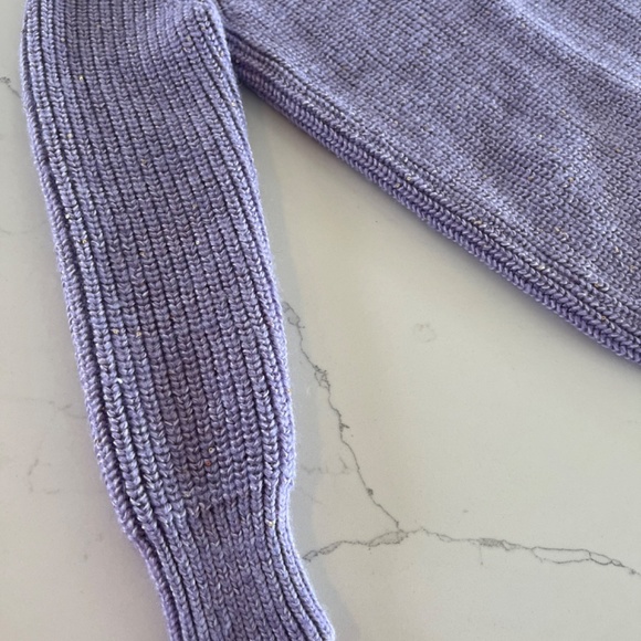 Nour Hammour purple three button sweater, size M, never worn, still with tag! - Picture 6 of 8